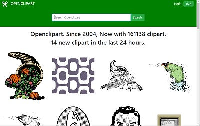 Openclipart 開源圖庫(另開新視窗)